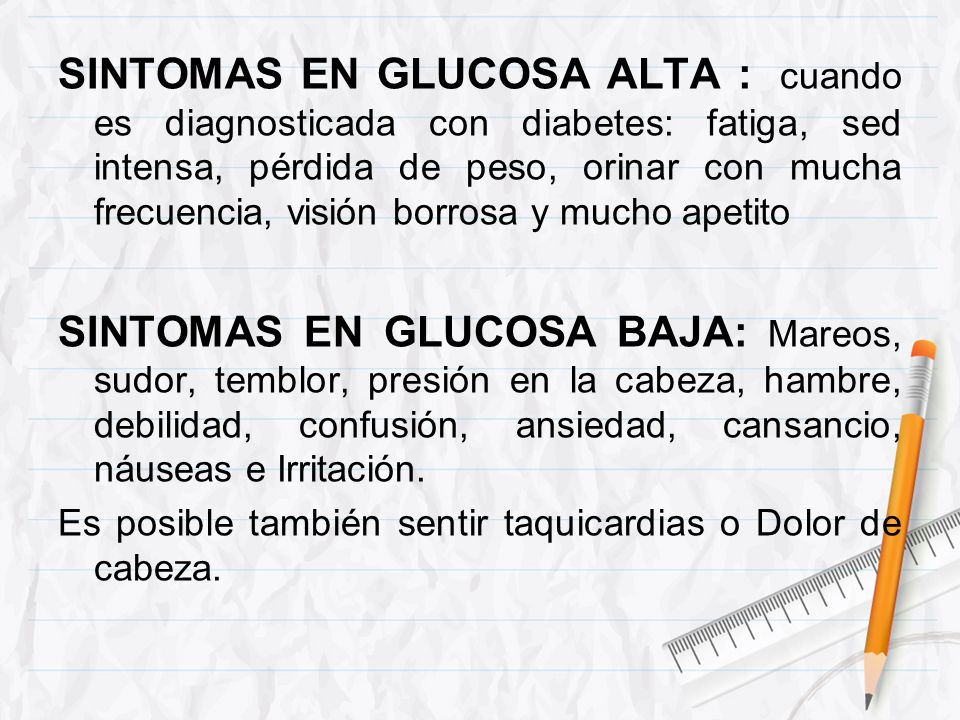 sudoración y mareos síntoma de diabetes